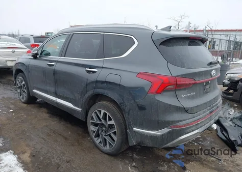 2023 Hyundai Santa Fe Calligraphy from USA, damaged, VIN 5NMS5DALXPH639488